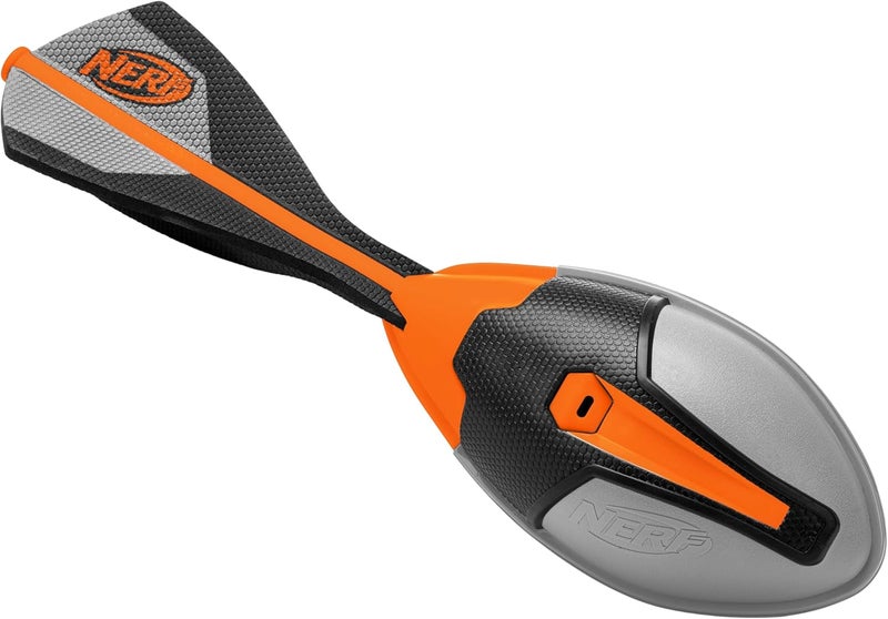 NERF Vortex Ultimate Grip Foam Football - Soft Vortex Football for Long-Distance Throws - All-Weather Perfect for Pool + Beach - Kids Ultimate Grip Whistle Foam Ball - Image 1