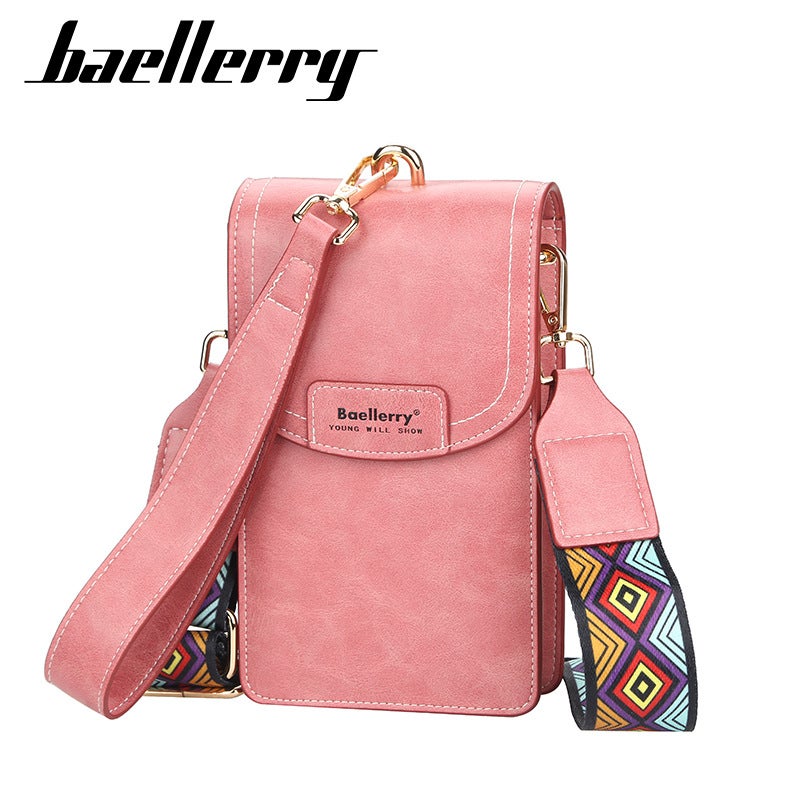 New Women'S Wallet Korean Style Fashionable All-Match Large Capacity Suction Buckle High-End Sense Simple Crossbody Phone Bag Women'S Bag - Image 2