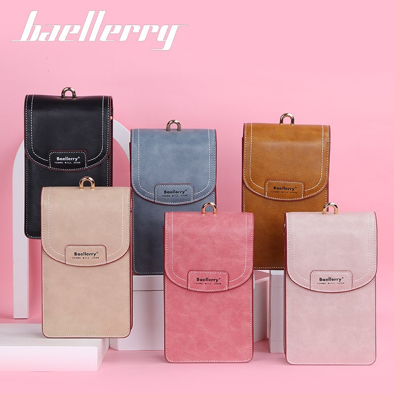 New Women'S Wallet Korean Style Fashionable All-Match Large Capacity Suction Buckle High-End Sense Simple Crossbody Phone Bag Women'S Bag - Image 5
