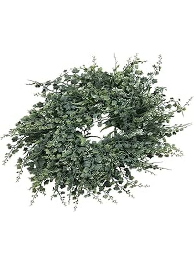 Lifelike Artificial Grape Vine Wreath Door Hanging Decor For Home Festival All Styles - Image 1