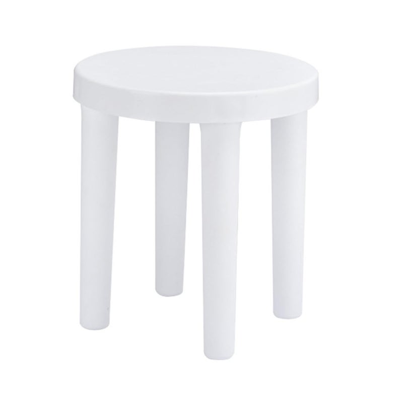 Thickened Non Slip Plastic Bathroom Stool 25x27cm Anti Skid Low Stool For Living Room - Image 2