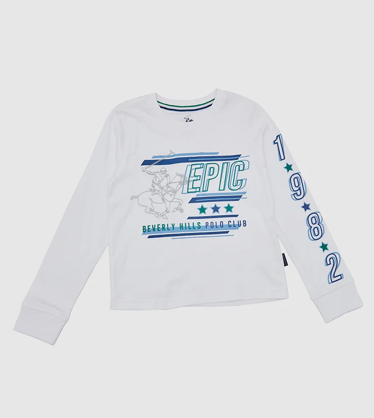 Beverly Hills Polo Club  Epic Proportions Printed T-Shirt for Men | Best Price UAE