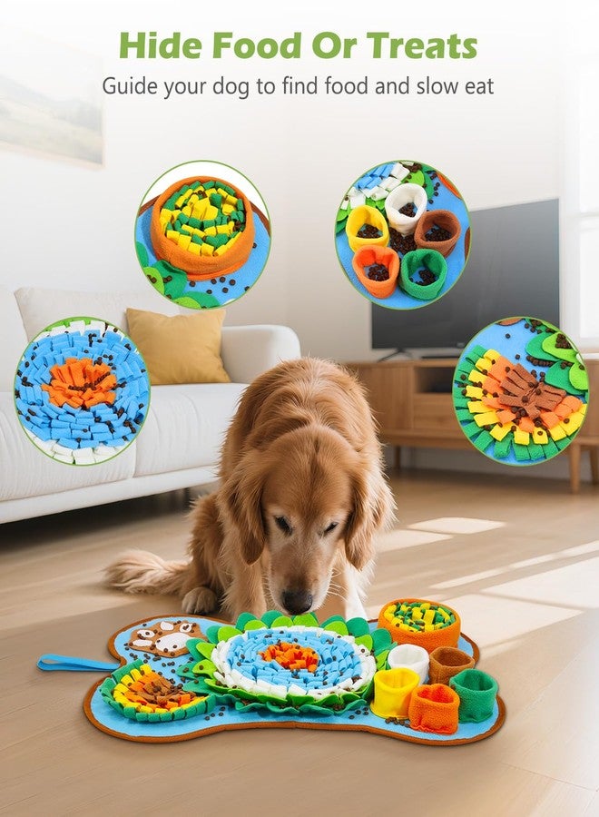 KeeKit Snuffle Mat for Dogs, 25x17 Inch Pet Interactive Slow Feeder for Puppies, Dog Treat Puzzle for Training, Stress Relief & Foraging Skills, Enrichment Feeding Activity - Image 4