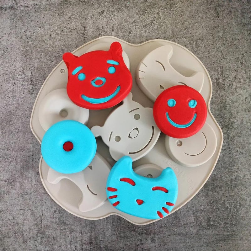 Smello Smello's Cute Cartoon Character Kids Special Silicone Mould (KS 101) - Image 3