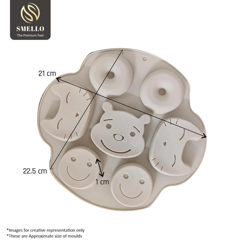 Smello Smello's Cute Cartoon Character Kids Special Silicone Mould (KS 101) - Image 5