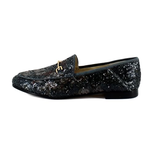 Sam Edelman Women's Loraine Loafer, Black Multi Sequin, 7 Wide - Image 2
