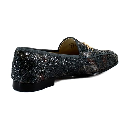 Sam Edelman Women's Loraine Loafer, Black Multi Sequin, 7 Wide - Image 5