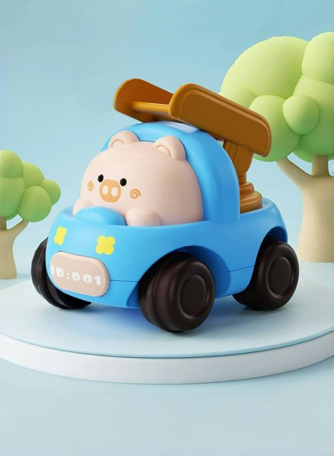 Portable Inertia Car Toy for Boy Girl Cartoon Engineering Vehicle Plaything Lightweight and Compact Design for Fun and Birthday Parties for Boys and Girls  - Image 4