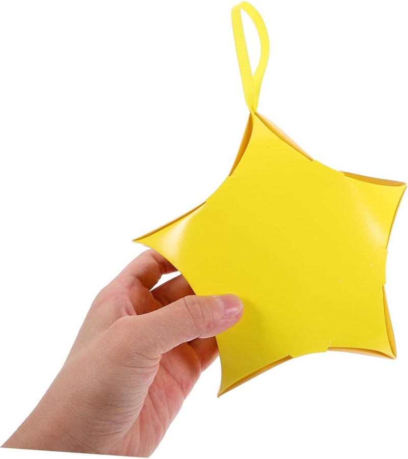 IDEANATEGRATE 10pcs Gold Star-shaped Candy Boxes Paper Treat Storage Boxes Wedding Party Favor Packaging for Graduation Birthday Celebration - Image 4