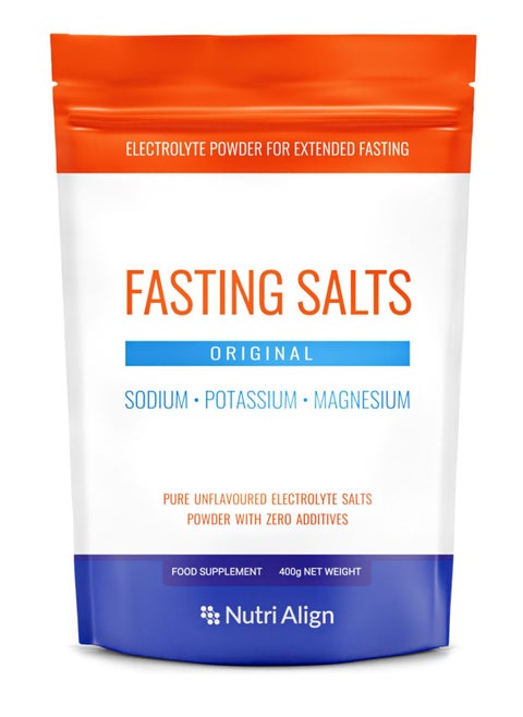 Nutri-Align Fasting Salts 400g - Pure Electrolytes Fasting Supplement