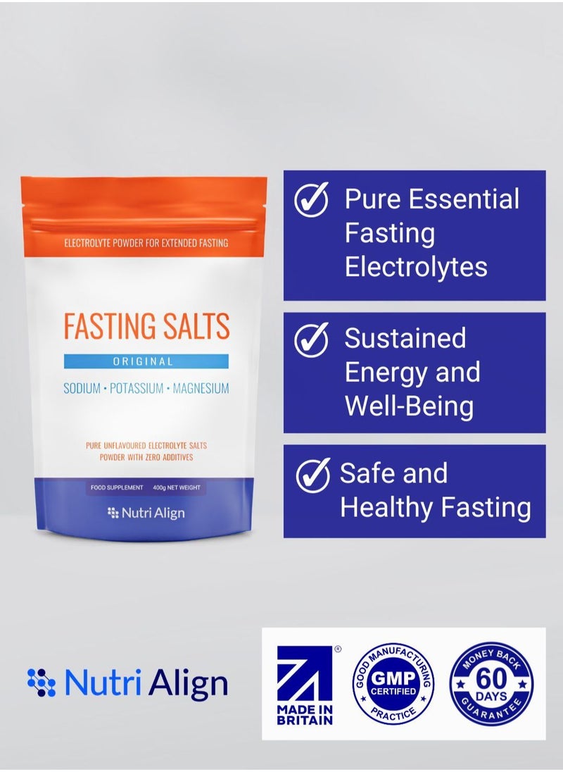 Nutri-Align - Nutri-Align Fasting Salts 400g - Pure Electrolytes Fasting Supplement - Image 1