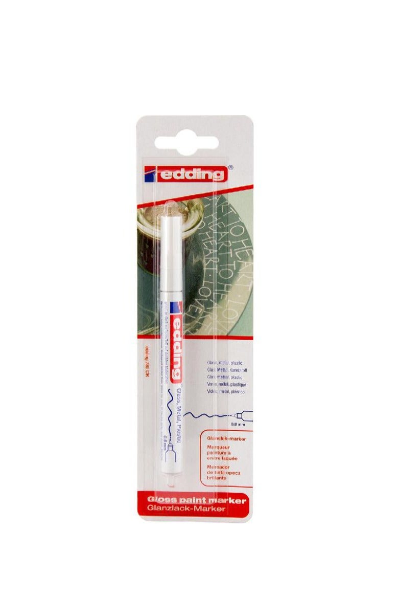 Edding 751 Paint Marker 1 - 2 mm Round Tip White