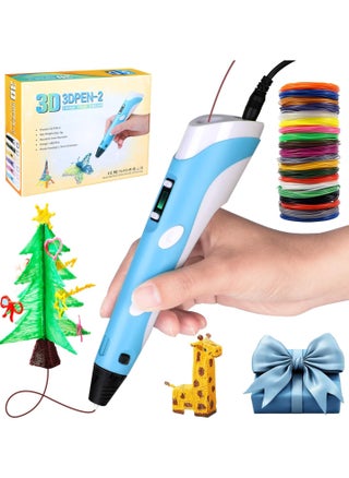 3D Pen for Kids Upgrade 3D Printing Pen Stylo 3D Drawing Pen 3D Printer Pen Creative 3D Writing Pen Fun Toys Gift for Kids Include 3 Colors PLA Filament Refills with Charger - pzsku/ZD4EC9DCA837BB0416FD7Z/45/_/1718201714/71255676-88a5-440e-9e42-1a41f8286018