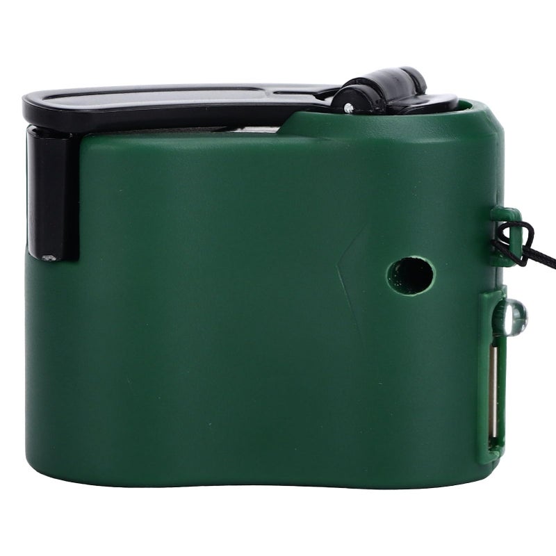 Green Hand Crank USB Portable Emergency Charger Generator For Outdoor Camping Hiking - Image 5