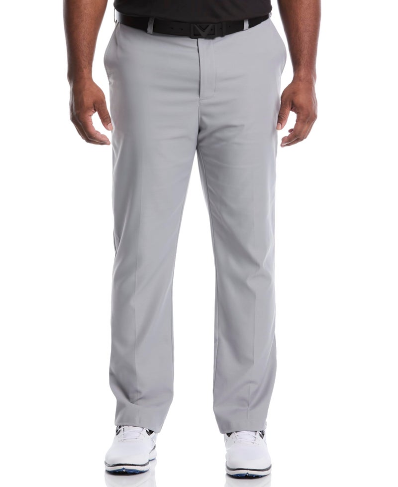 Callaway Men's Pro Spin 3.0 Stretch Golf Pants, Active Waistband, Moisture-Wicking, Sun Protection (Available in Big & Tall), Sleet, 36W x 34L
