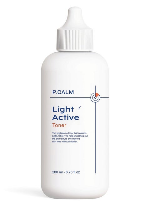 Light Active Toner 6.7 Fl.Oz Vegan Hyperpigmentation Dark Spot Correction Facial Toner For Sensitive Skin Korean Skincare