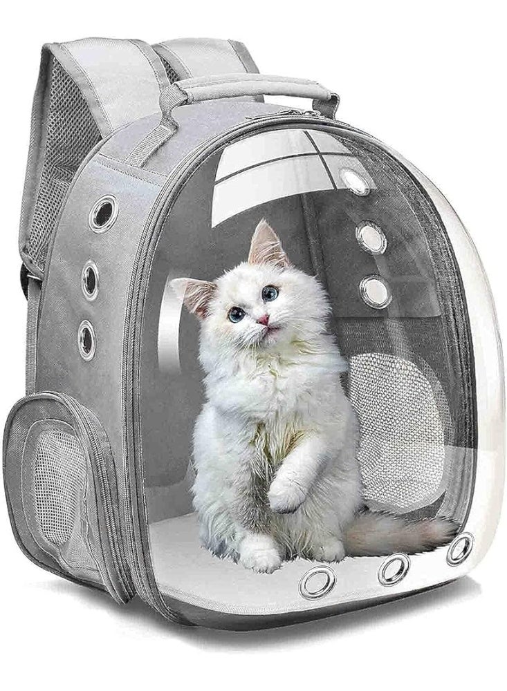 Breathable backpack with double shoulder straps for carrying pets, cats- and dogs for outings and travel- pet supplies - Image 4