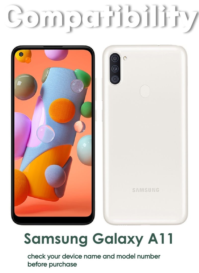 ACLIX 3 Pieces Antistatic ESD Dustproof Premium Quality High Definition Tempered Glass Screen Protector Designed For Samsung Galaxy A11 - Image 3