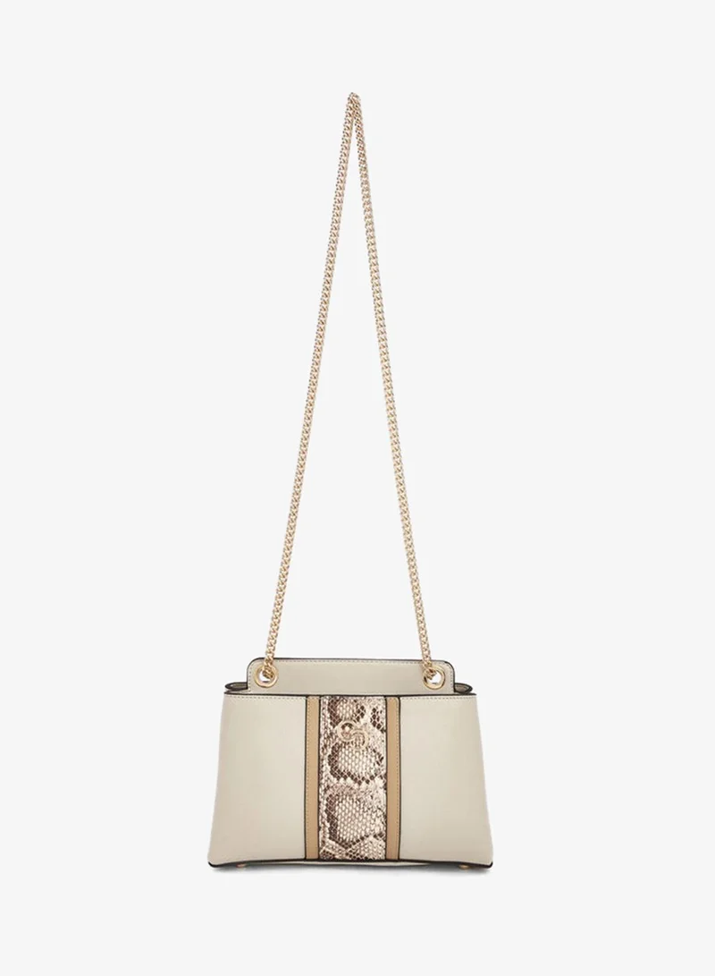 سيليست Printed Crossbody Bag With Chain Strap
