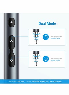 Excefore Electric Screwdriver,  28 in 1 Cordless Mini Power Screwdriver Set with 24 Bits, Rechargeable Repair Tools Kit  - Image 3