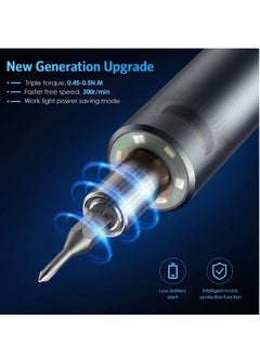 Excefore Electric Screwdriver,  28 in 1 Cordless Mini Power Screwdriver Set with 24 Bits, Rechargeable Repair Tools Kit  - Image 2