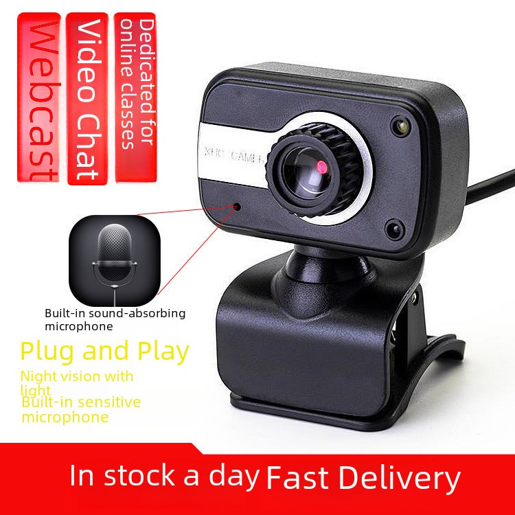 Spot Driver-Free Usb Camera Computer Desktop High-Definition Built-In Microphone Notebook Desktop Home Video - Image 5