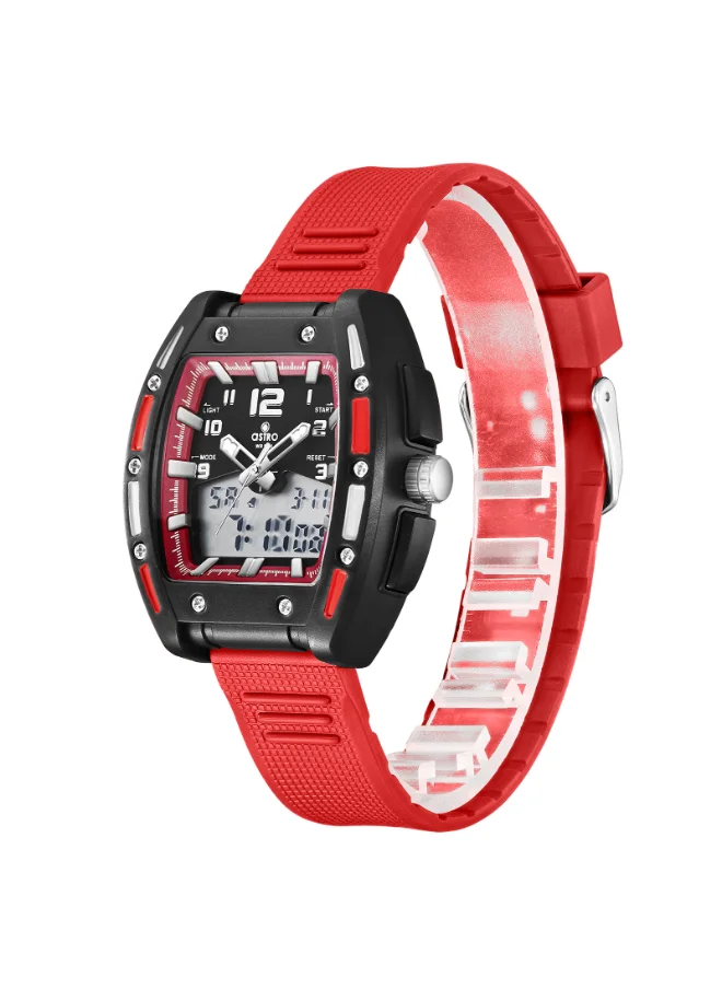 ASTRO Kids Analog-Digital Black Dial Watch - A24804-PPRB