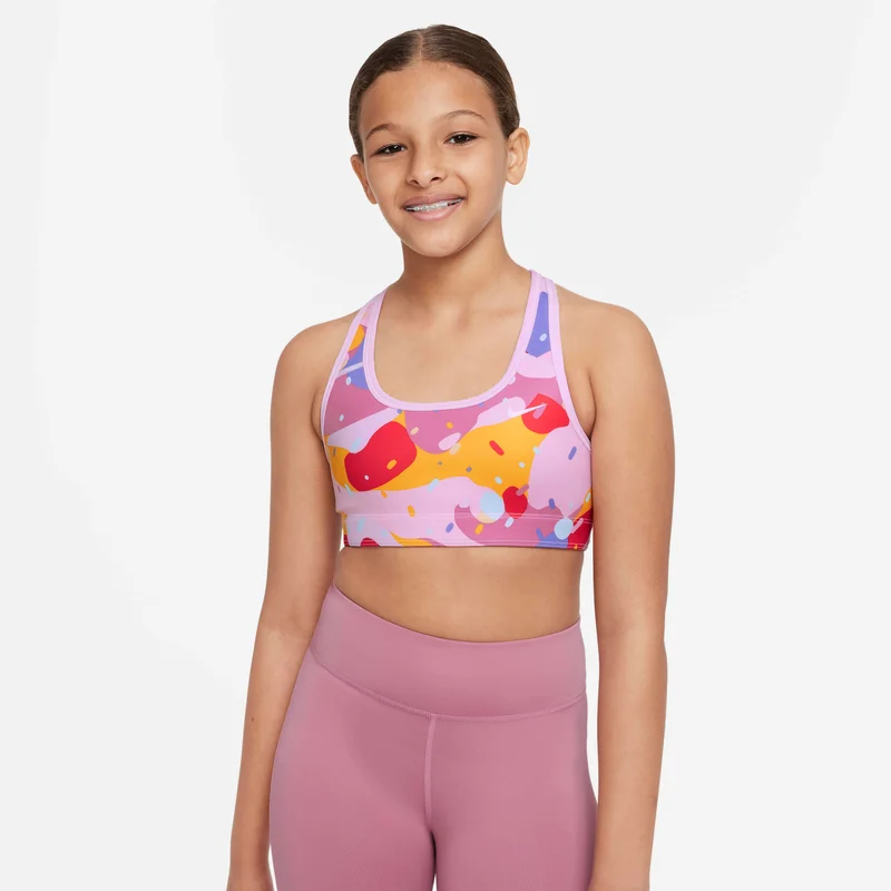 Nike Kids' Swoosh Reversible Sports Bra (Older Kids)