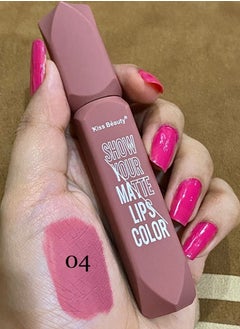 Kiss Beauty Kiss Beauty Matte Lipstick – Shine with its natural, attractive look 4  - Image 2