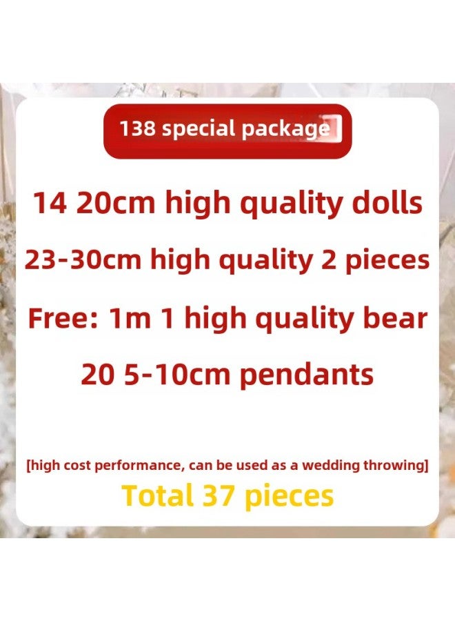 Wedding Doll Wedding Throw Gift Plush Toy Small Doll Wedding Package Activity Doll Machine Wedding Doll-Specification:[exquisite Dolls, Professional Matching]-Color:138 Special Package 1 - Image 1
