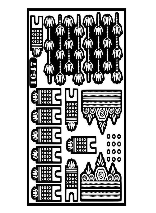 Komstec Floral Lotus Pattern Mehndi Design Special for Girls & Women - Image 2