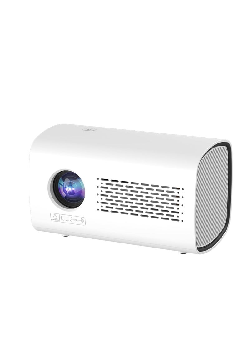 Android 9.0 Mini Projector 720P Home Theater with WiFi6 Support 150in Display Same Screen Technique Movie Projector Auto Focus Keystone Function Built-in Speaker with USB/3.5MM Ports Support TV Box  - Image 1