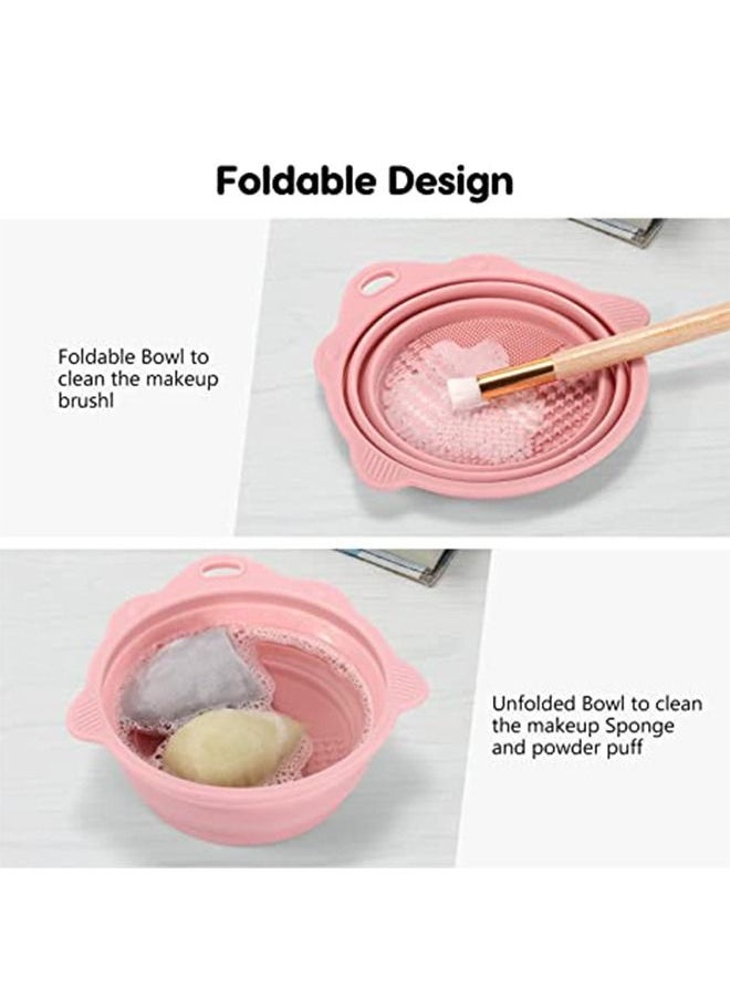 Generic - Foldable Makeup Brush Cleaning Bowl Suitable For Makeup Brush - Image 1