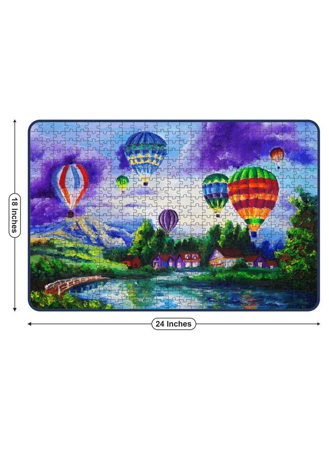 Webby Colourful Hot Air Balloons Painting Jigsaw Puzzle, 500 Pieces - Image 5
