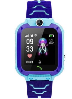modio MK06 Blue Smart Watch with Sim Slot, Camera, and Real-Time Tracker for Kids  - Image 2