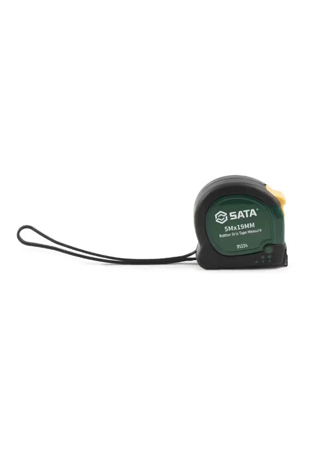 SATA ST91335ME Rubber Grip Tape Measure Metric/SAE Scale 5m x 19mm - Image 5