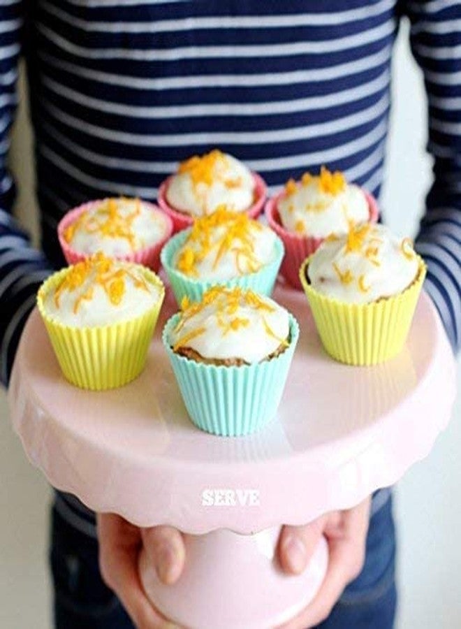 Adaamya® - 300 Pcs - Cupcake Paper Liners for Mini Cupcakes, Chocolates, Truffles and Indian Sweets for Home, Kitchen, Baking, Gifts or Party - Multicoloured (2XL - Top Dia 9 Cm) - Image 4