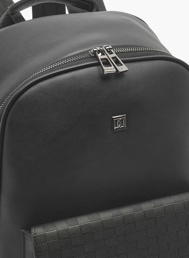 Duchini BLACK Men Padded Shoulder Strap Backpack for Men | Best Price UAE
