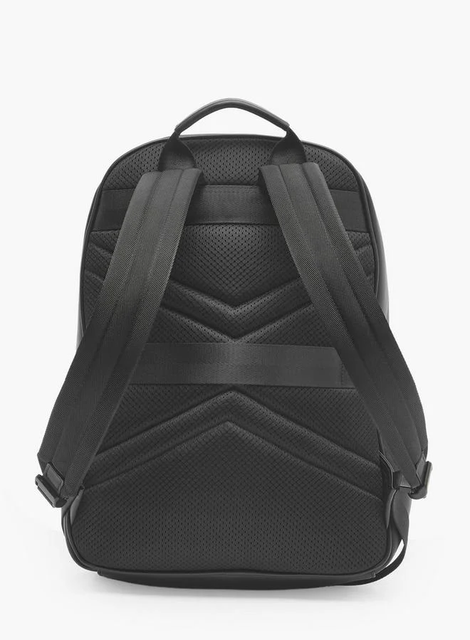 Duchini BLACK Men Padded Shoulder Strap Backpack for Men | Best Price UAE