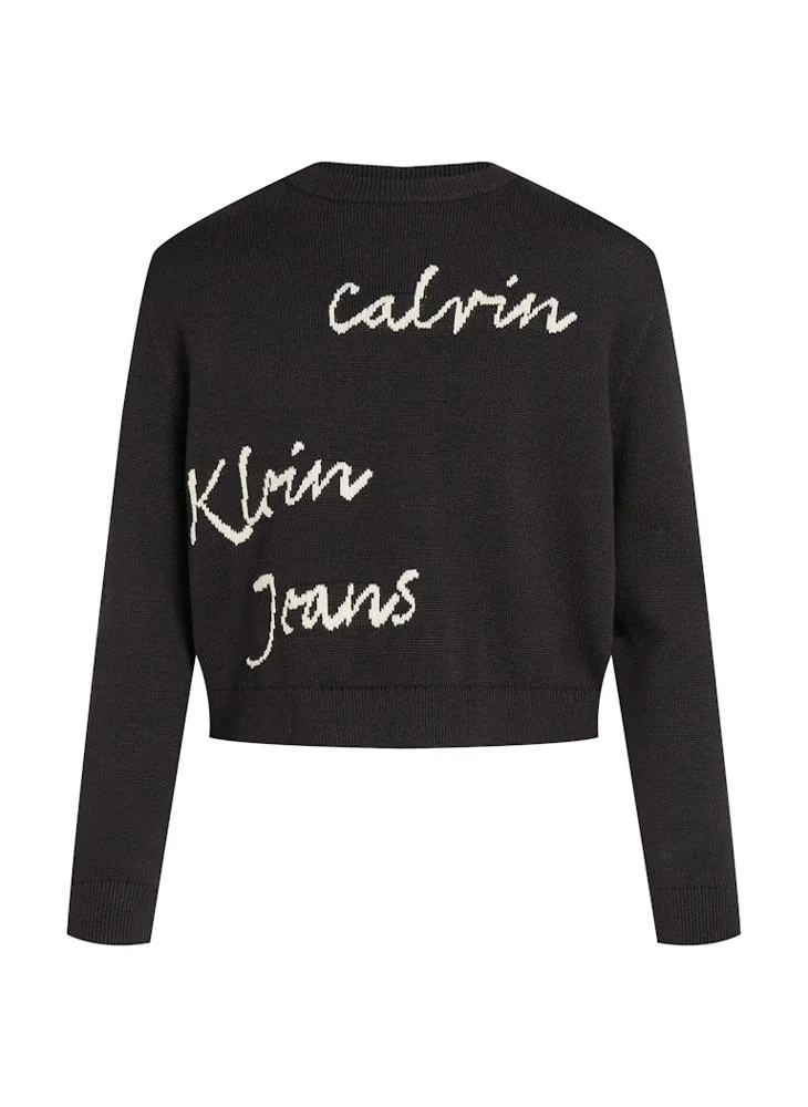 كالفن كلاين جينز Kids Graphic Logo Sweater