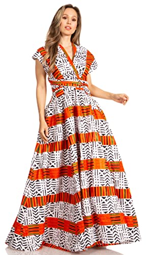 Sakkas 16117 - Sandy Sexy Backless Year Around Long Maxi Infinity Dress Many Ways to Wear - 207-White - OS - Image 1