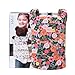 Bebamour Doll Carrier Original Reborn Baby Doll Carriers for Doll Toys Doll Carrier for Girls and Boys Red Flower - Image 3