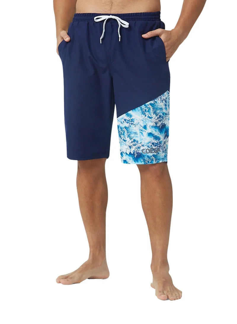 كويجا صن وير COEGA Men Capris - Navy Waves