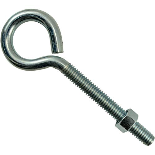 Hard-to-Find Fastener 014973454449 Eye Bolts, 3/8-16 x 5, Piece-10 - Image 1