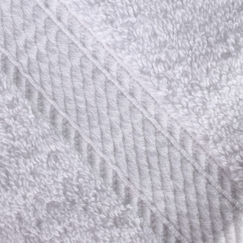 سوبيريور مجموعة مناشفات القطن المصرية المتفوقة 3 قطعة تشمل 1 حمام 1 يد 1 منشفة الوجه/مناشف فاخرة فاخرة فائقة الغسيل - Image 3