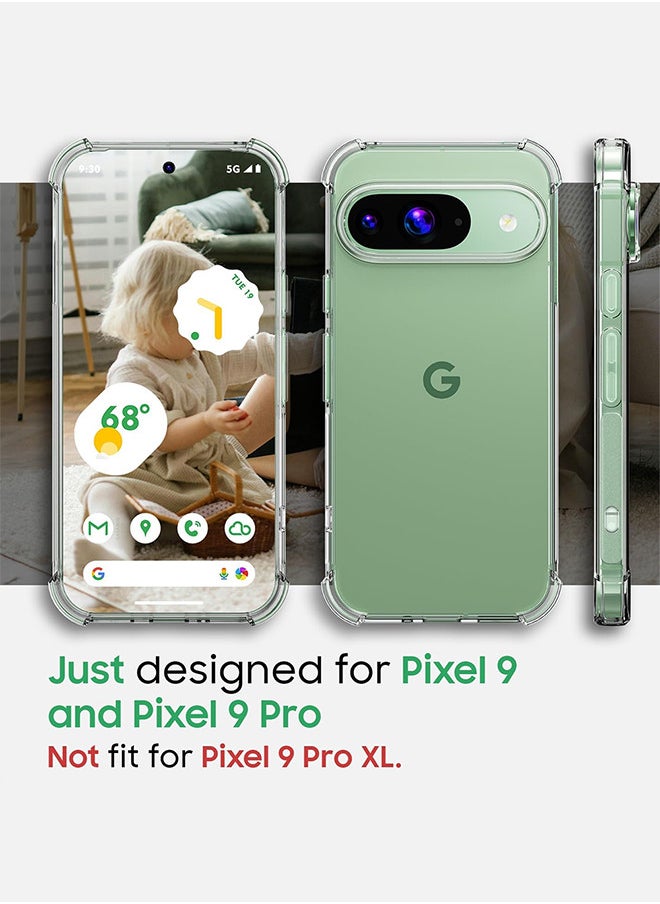 CATANES (for Google Pixel 9 Pro) TPU Case Shockproof Soft TPU Bumper and Hard PC Back Case Anti-Scratch,Drop Protection,Slim Fit Gorilla Case Cover  - Image 3