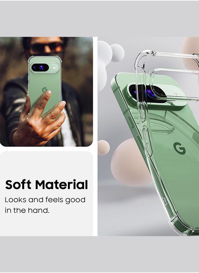 CATANES (for Google Pixel 9 Pro) TPU Case Shockproof Soft TPU Bumper and Hard PC Back Case Anti-Scratch,Drop Protection,Slim Fit Gorilla Case Cover  - Image 4