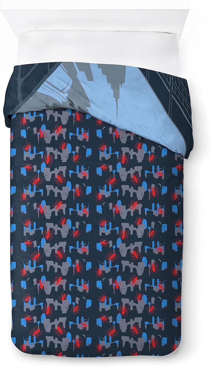 Jay Franco Marvel Spiderman City Streets Children's Bedding Set with Duvet Cover 135 x 200 cm and Pillowcase 50 x 70 cm, 100% Cotton - Image 3