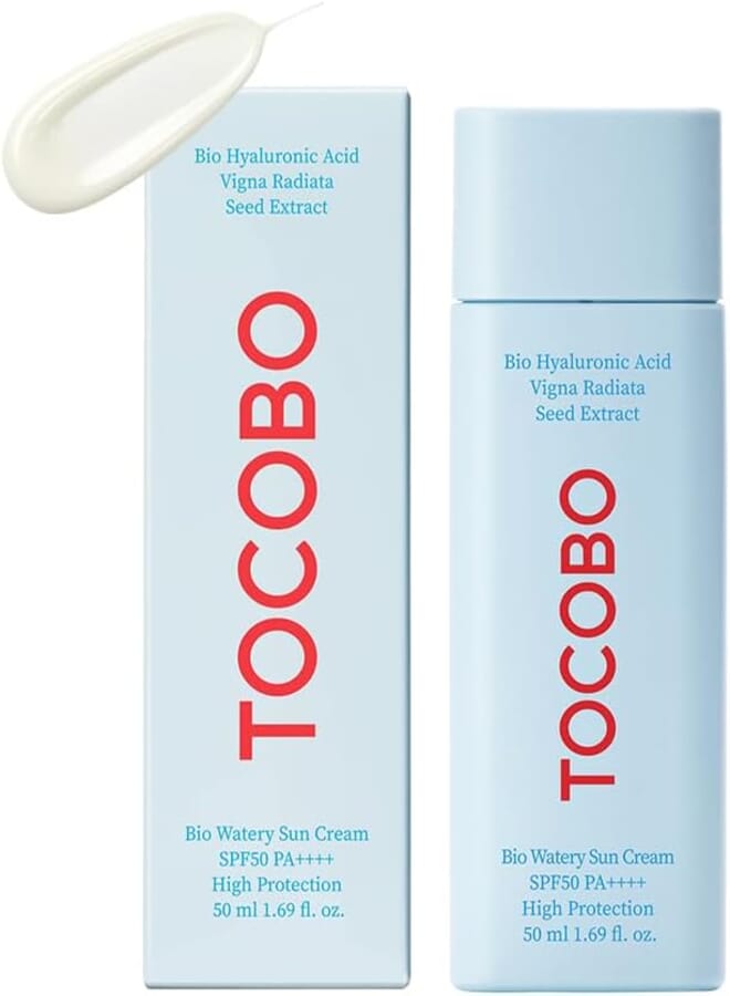 Tocobo Bio Watery Sun Cream SPF50+ PA++++ - 50ml, Blue