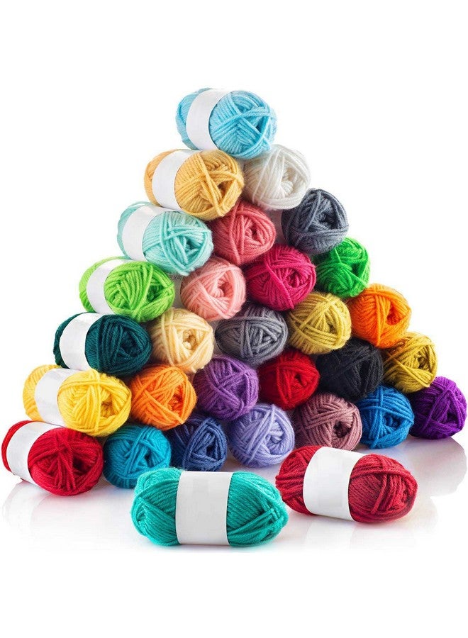 M.G ENTERPRISE M.G ENTERPRISE 100% Acrylic Wool 18 Pc Combo 288 Gms Mega 4 Ply 18 Random Pc Suprise Combo Hand Knitting Wool/Art Craft Soft Fingering Crochet Hook Yarn- Art-Adjd, Multicolour - Image 1